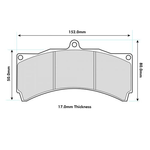 PBS PRORACE BRAKE PADS AP RACING 6 POT YELLOW SPEED RACING YSR 6 POT K-SPORT 8 POT D2 6 POT BIG BRAKE KIT