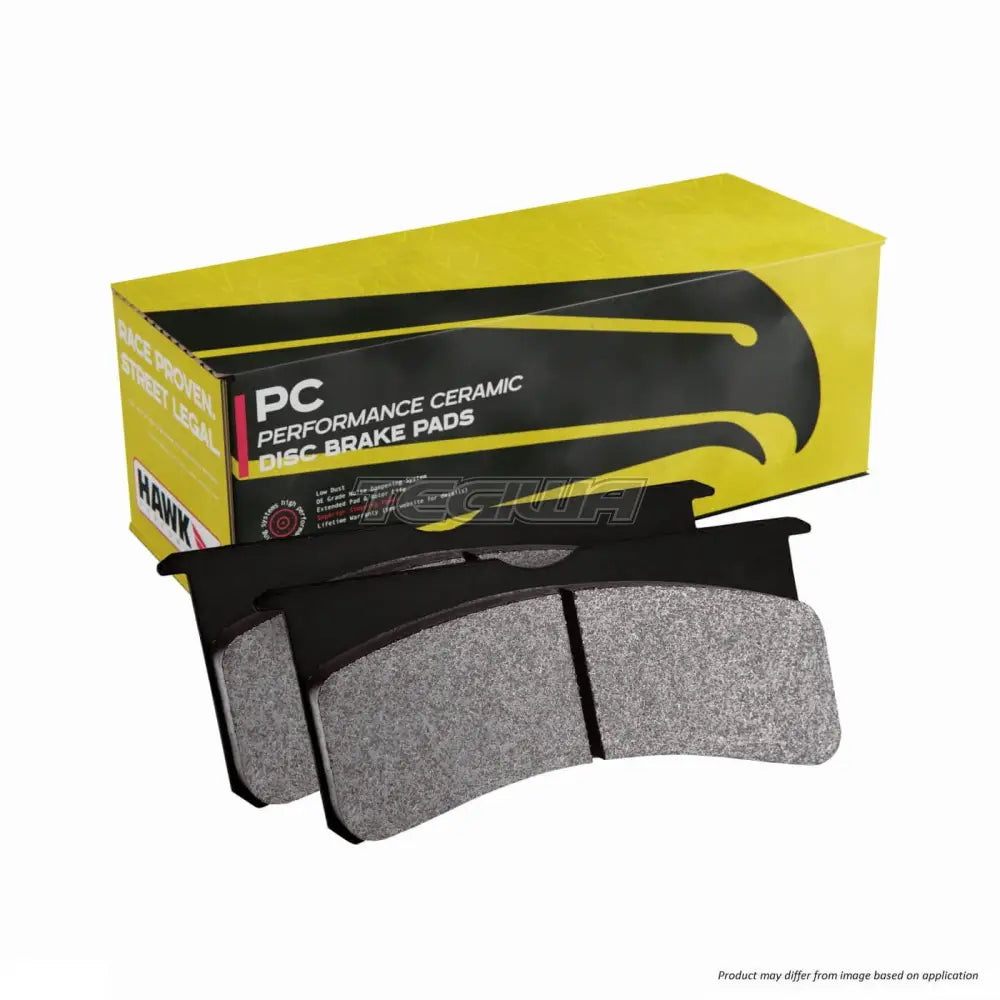 HAWK Performance PC Performance Ceramic Street Brake Pads 17mm YSR YSCPF6B YSCPF8A 6Pot 8Pot BBK Caliper