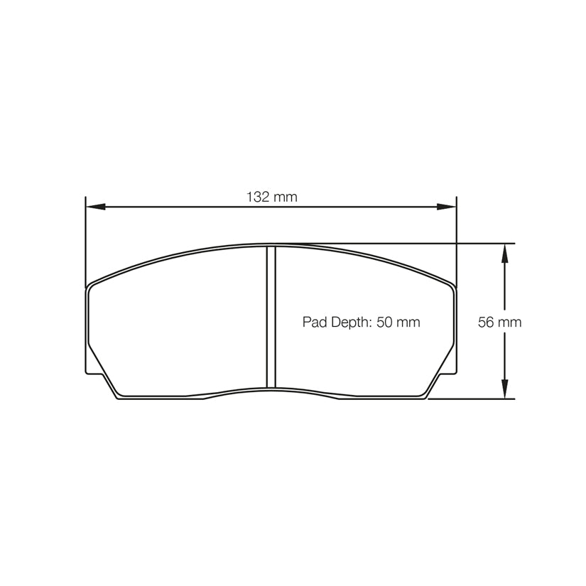 FERODO DS2500 FRONT BBK BRAKE PADS FIT YSCPF4a YSCPF6a YSCPF6c REAR YSCPR6b 4 POT 6 POT